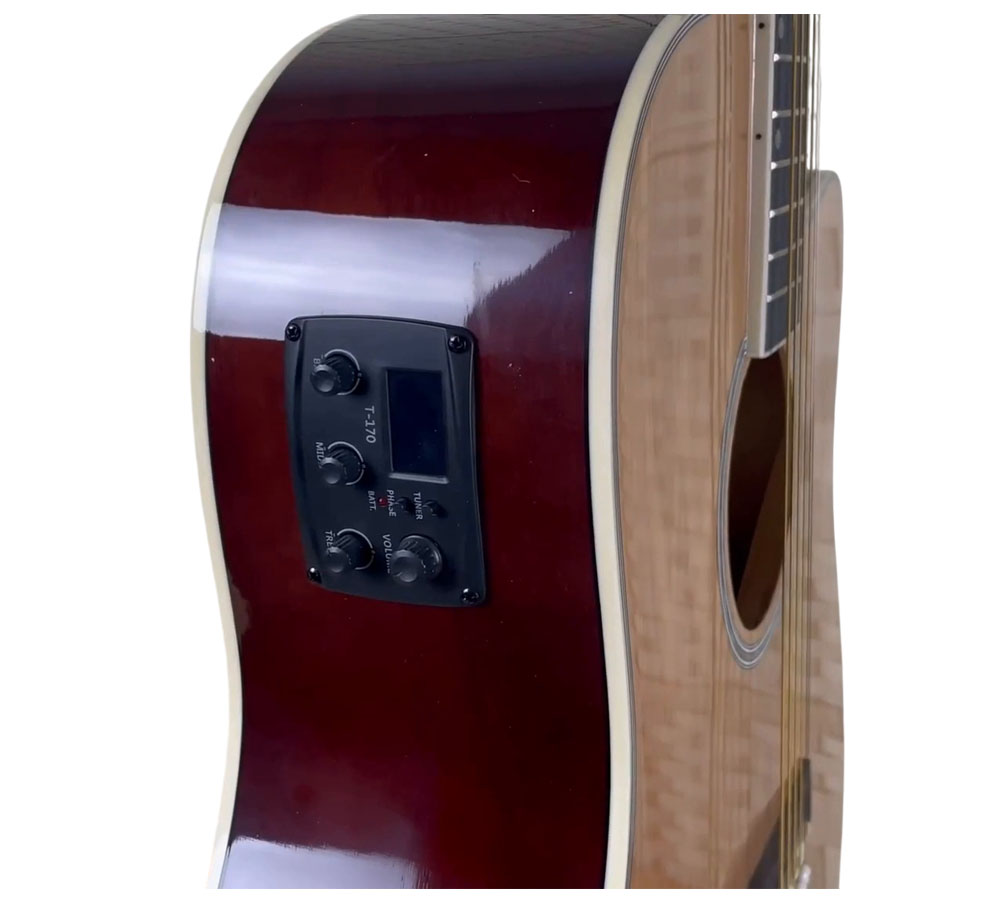 Электроакустическая гитара Washburn WA47 CEQ N
