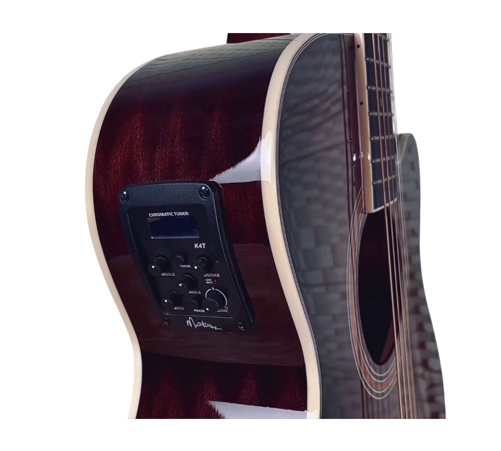 Электроакустическая гитара Martinez MFC 41G CEQ-BRN
