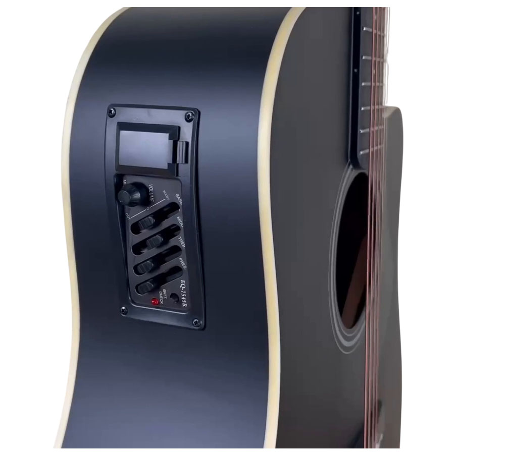 Электроакустическая гитара Rosen G12 BK