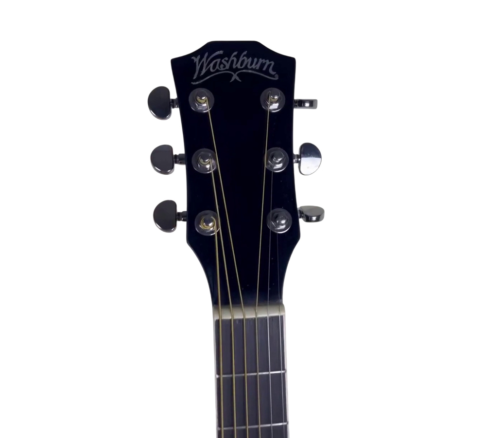 Трансакустическая гитара Washburn WA 45 C-BK