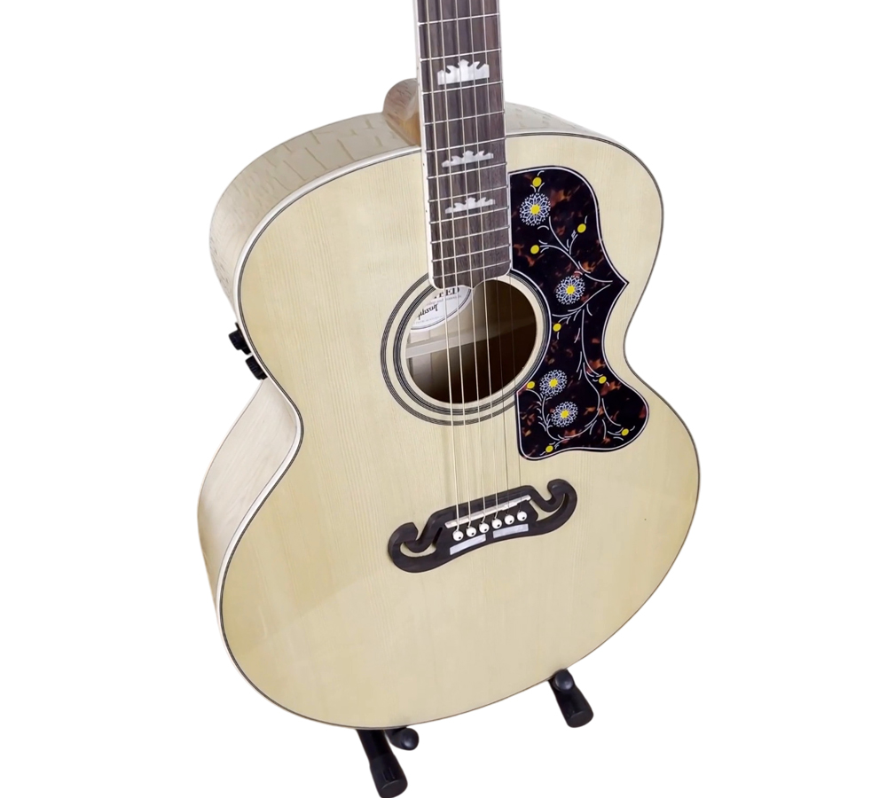 Трансакустическая гитара Gibson j200 N