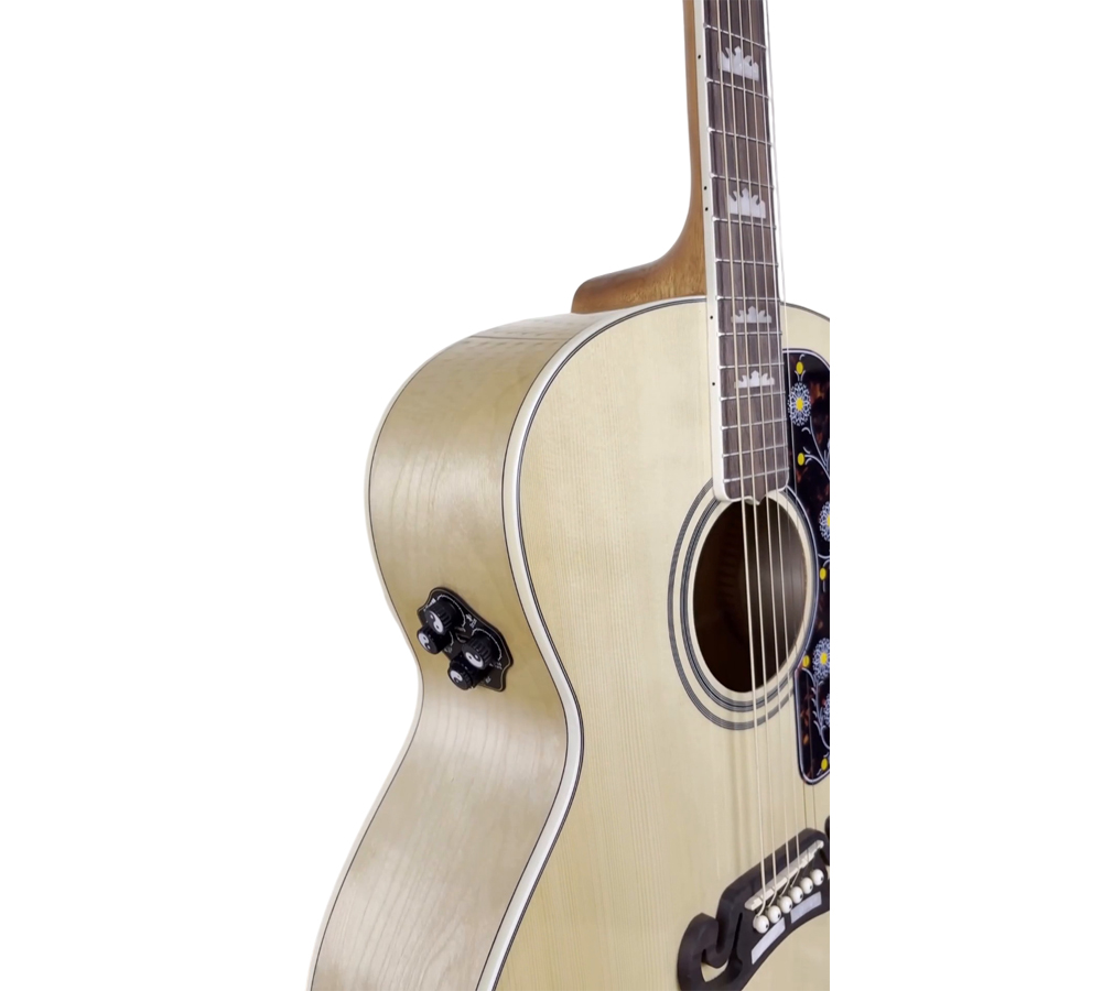 Трансакустическая гитара Gibson j200 N