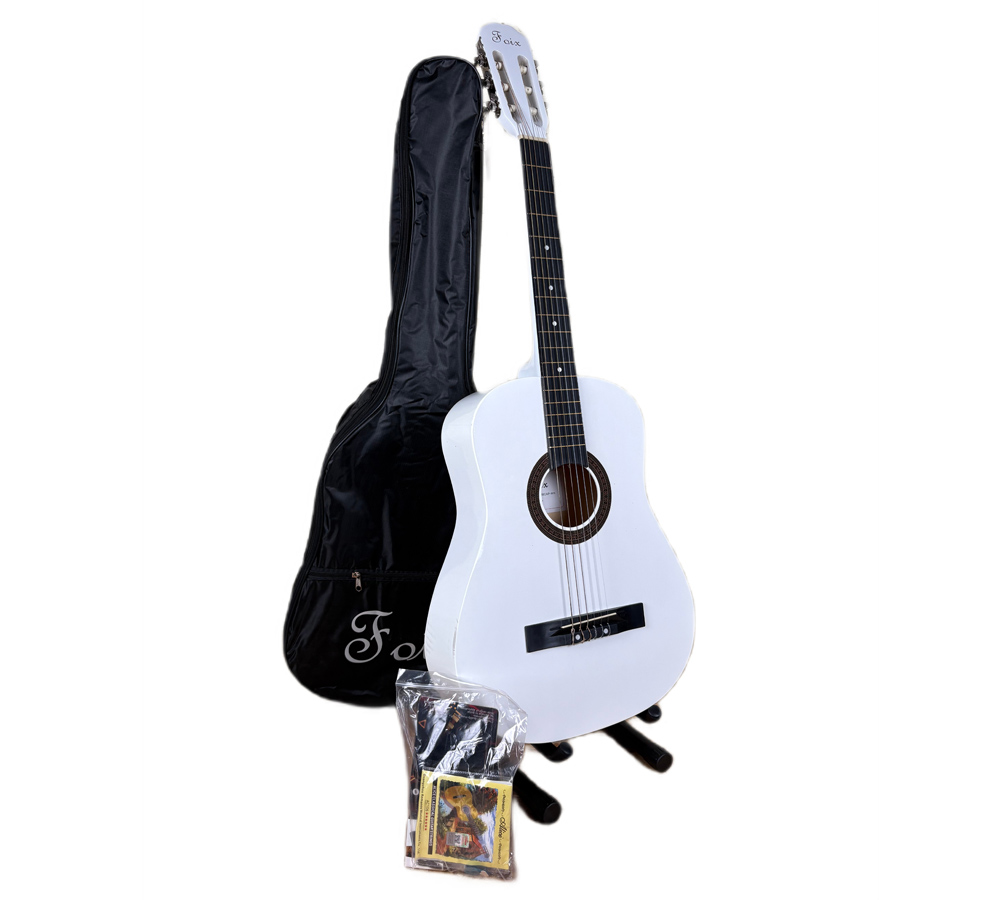 Гитара с чехлом Foix FCG-2038CAP WH