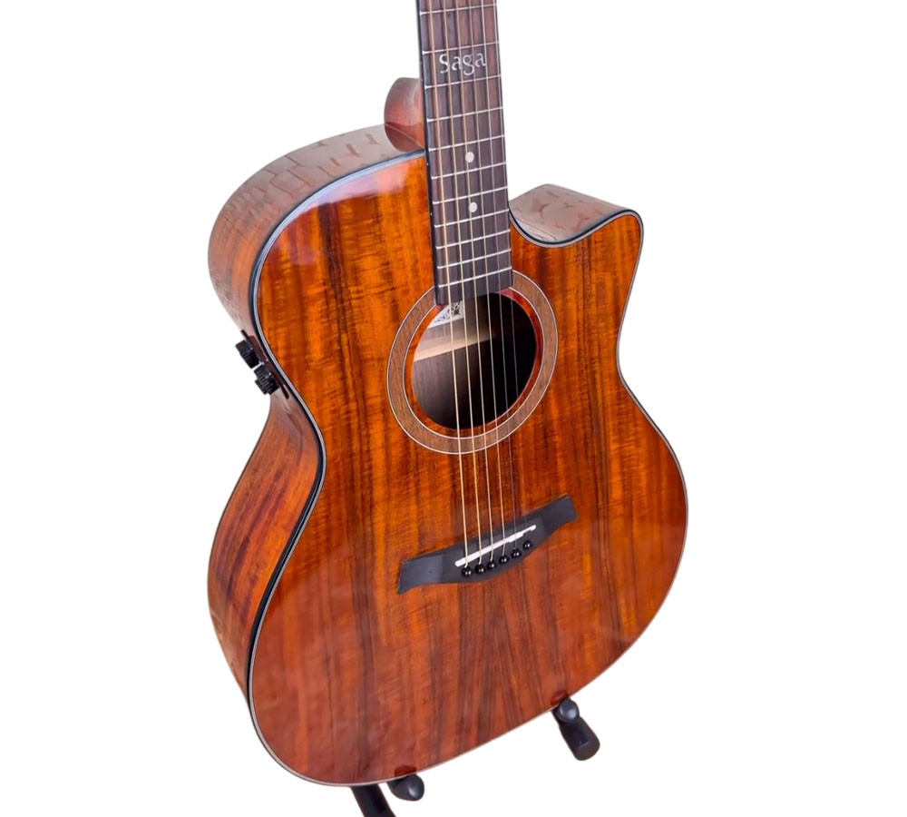 Трансакустическая гитара King Music GA SAGA40 N